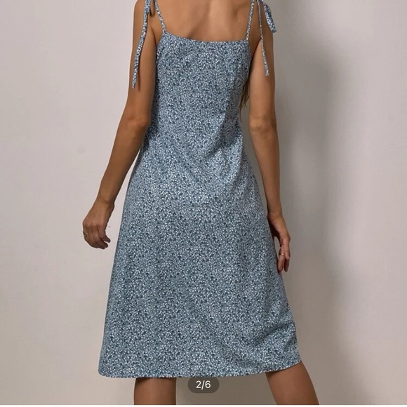 Shein Cami Dress with Slit - Picture 2 of 11